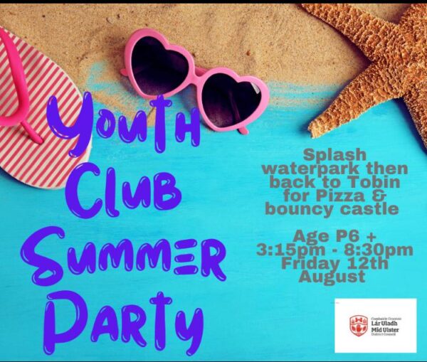 Youth Club Summer Party Poster